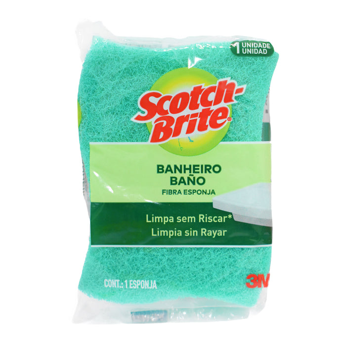 Scotch Brite Esponja No Rayas Para Bano X 1 Unidad