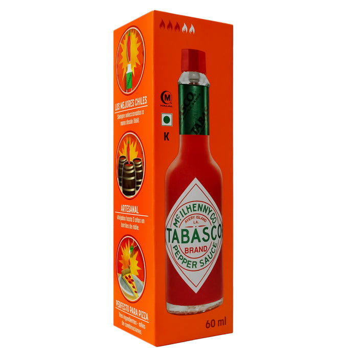 Tabasco Salsa Para Pizza X 60Ml Chile Rojo