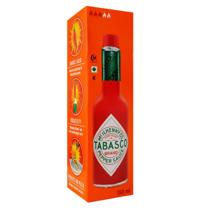 Tabasco Salsa Para Pizza X 150Ml Chile Rojo