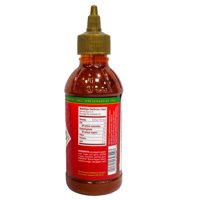 Tabasco Salsa Sriracha X 256Ml Jalapeno