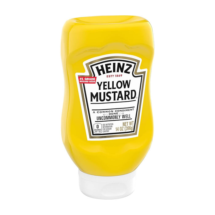 Mostaza Heinz Yellow Mustard X 396G