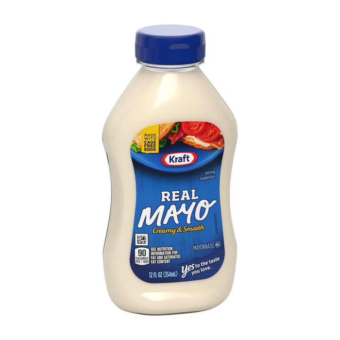 Mayonesa Kraft Real Mayo Creamy & Smooth X 354Ml