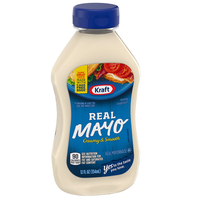 Kraft Real Mayo Creamy & Smooth X 354Ml