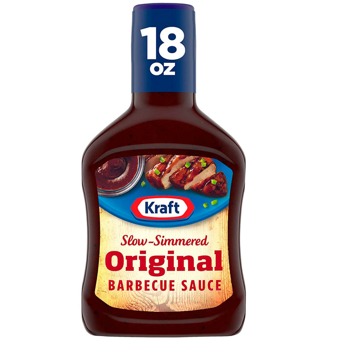 Kraft Origin Barbecue Sauce X 510G Salsa Barbacoa