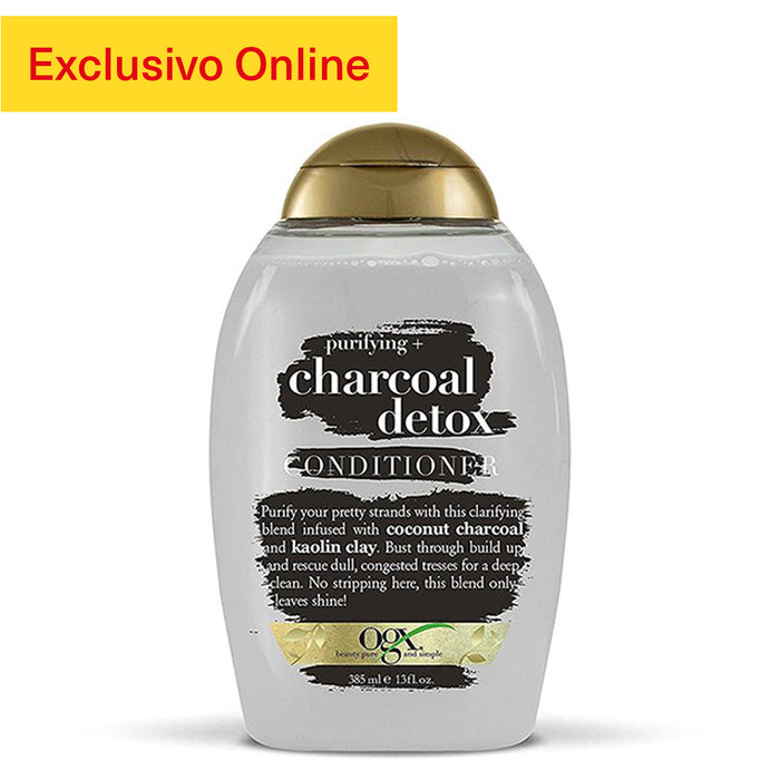 Ogx Acondicionador Charcoal Detox X 385Ml