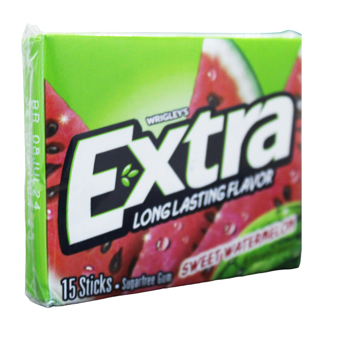 Chicles Wrigleys Extra Sweet Watermelon X 15 Stick