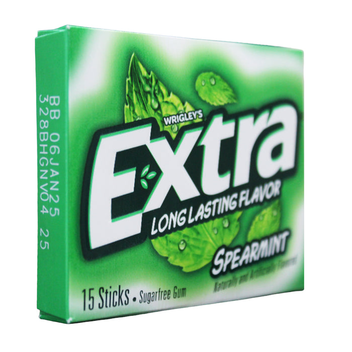 Chicles Wrigleys Extra Spearmint X 15 Stick