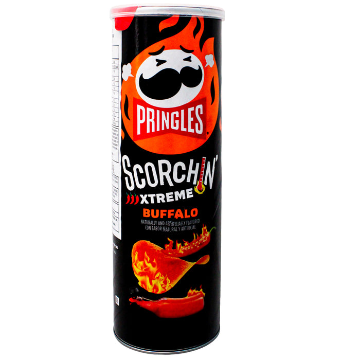 Pringles Papas Fritas Scorchin Extreme Buffalo X 158G