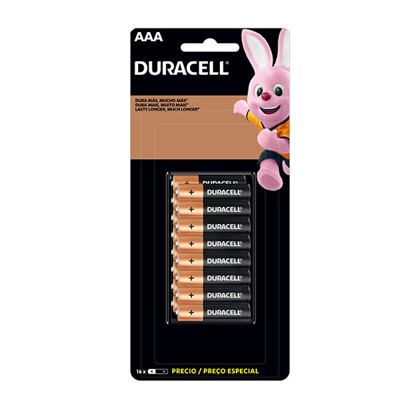 Duracell Aaa Pila Alcalina X 16 Unidades