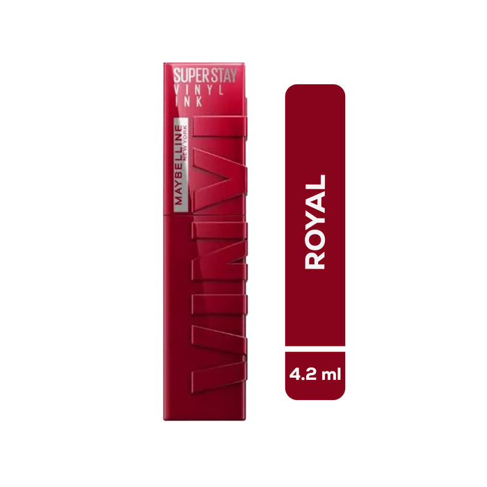 Labial Maybelline Super Stay Vinyl Ink Nro.55 Royal