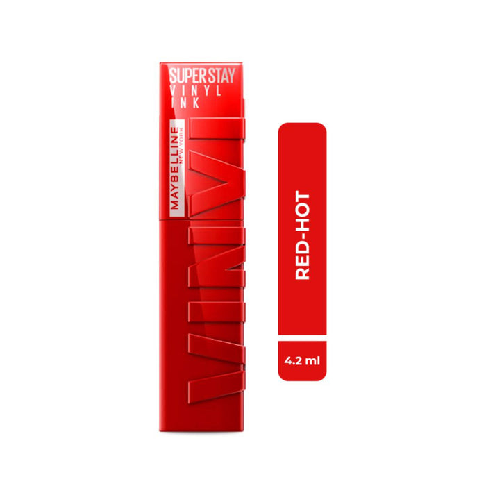 Labial Maybelline Super Stay Vinyl Ink 25 Red Hot