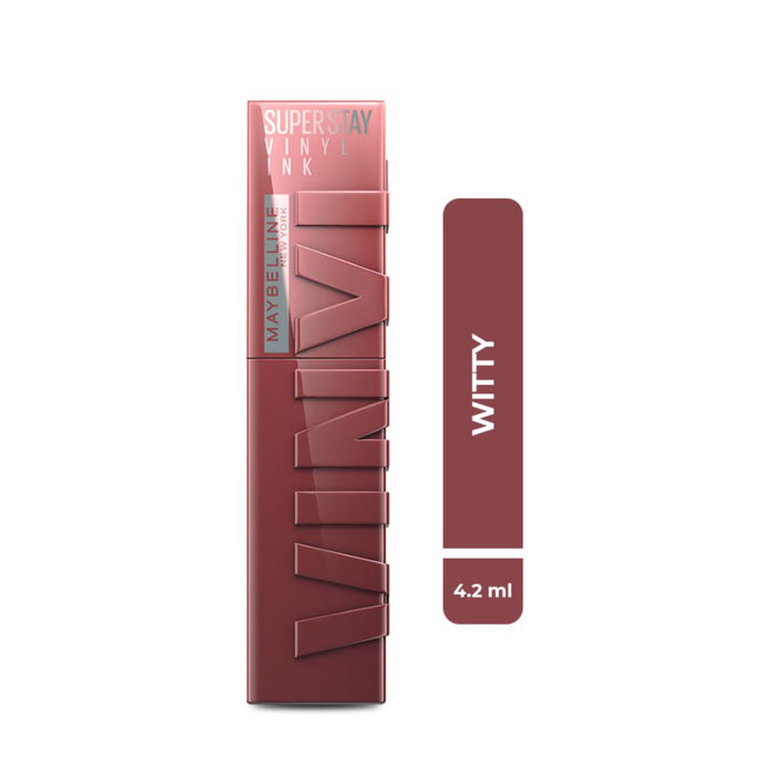Labial Maybelline Super Stay Vinyl Ink 40 Witty