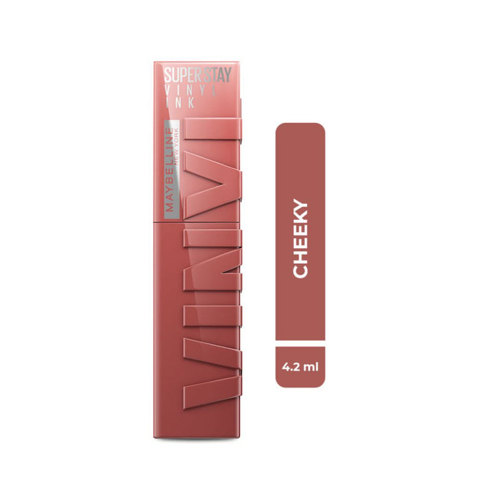 Labial Maybelline Super Stay Vinyl Ink 35 Cheeky