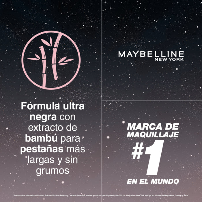 Máscara De Pestañas The Sky High 799 Cosmic Black Maybelline X 7.2Ml