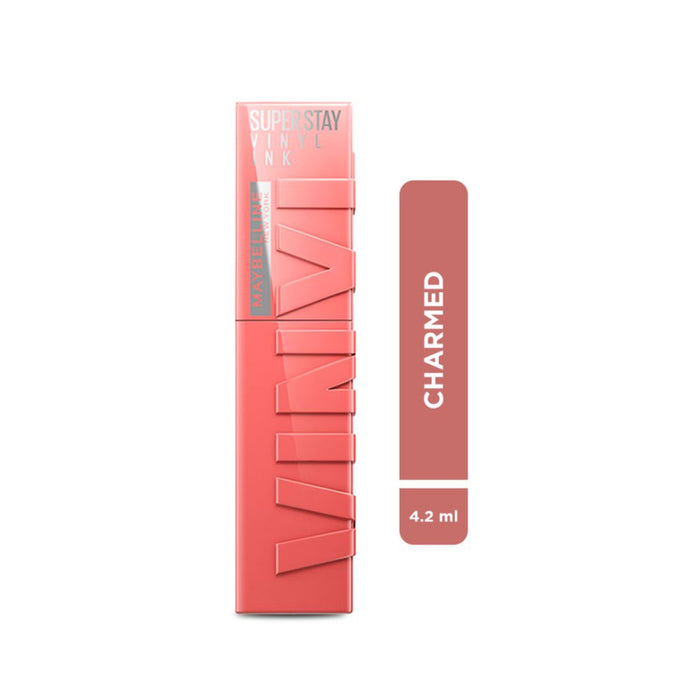 Labial Maybelline Vinyl Ink  100 Charmed