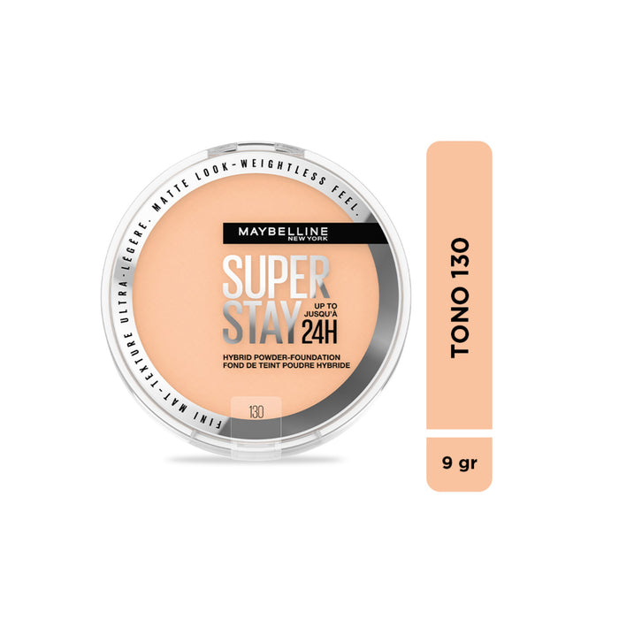 Polvo Maybelline Superstay Matte Look 24Hr Nro.130
