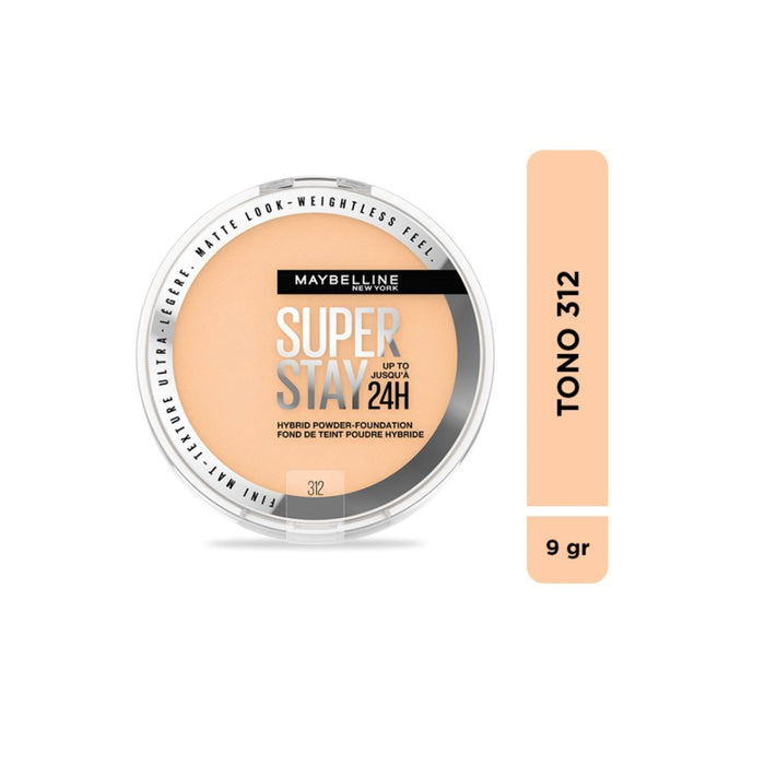 Polvo Maybelline Superstay Matte Look 24Hr 312