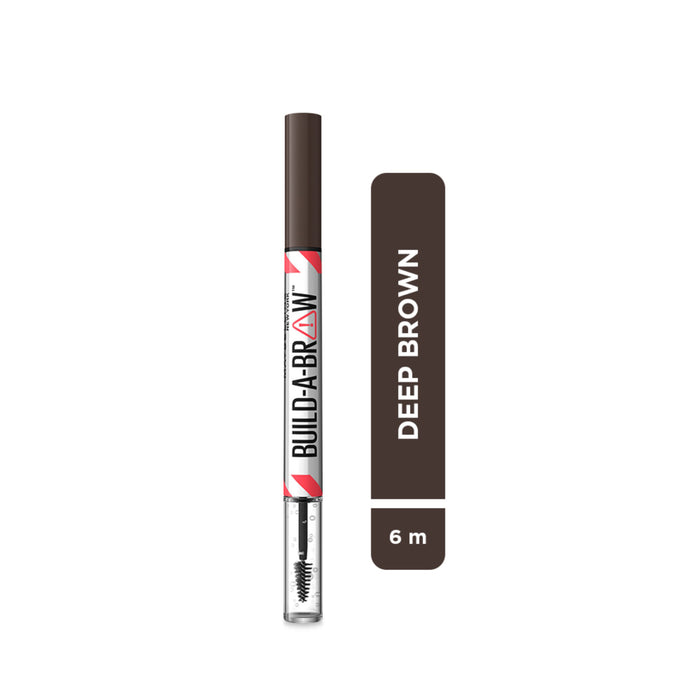Delineador Maybelline Tatto Build A Brow 2 En 1 Tono 260 Deep Brow
