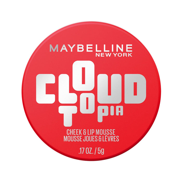 Rubor Maybelline Mousse Cloudtopia Tono 03 Divine Crimson X 5 G