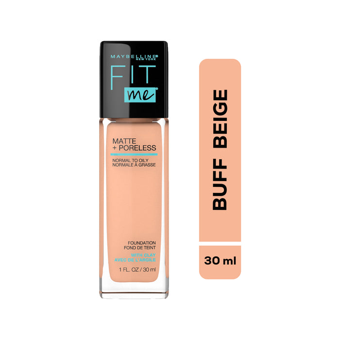 Base Maybelline Fit Me Matte + Poreless Buff Beige Nro.130