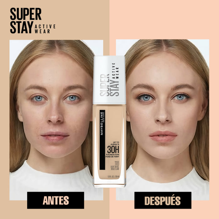 Base De Maybelline Superstay Full Coverage 220 Natural Beige X 30Ml