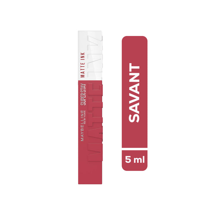 Labial Maybelline Super Stay Matte Ink Pink Edit Savant