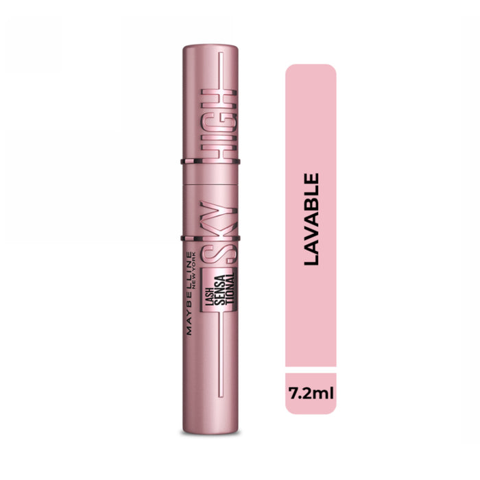 Mascara De Pestañas Maybelline The Sky High Mascara 801 Very Black X 7.2Ml
