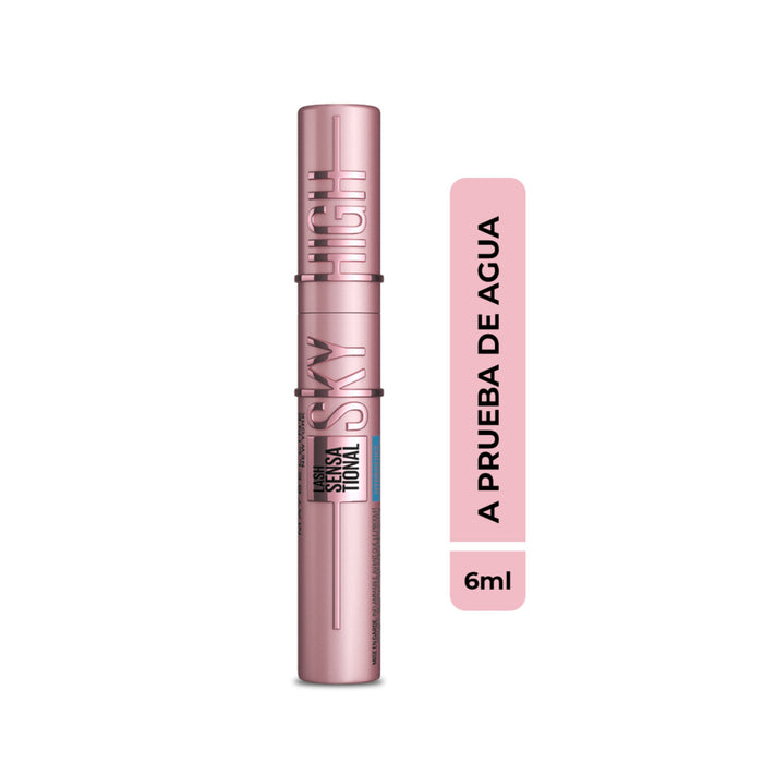 Mascara De Pestaña Maybelline The Sky High 802 Very Black X 6Ml