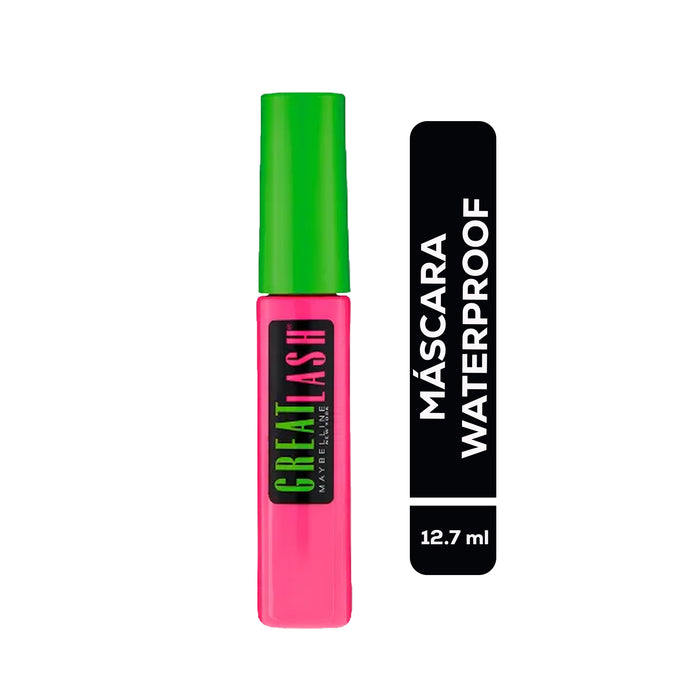 Mascara De Pestaña Maybelline Great Lash Waterproof X 12.7Ml