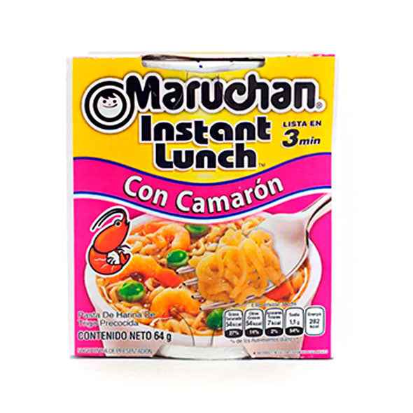 Maruchan Vaso Sabor A Camaron X 64G