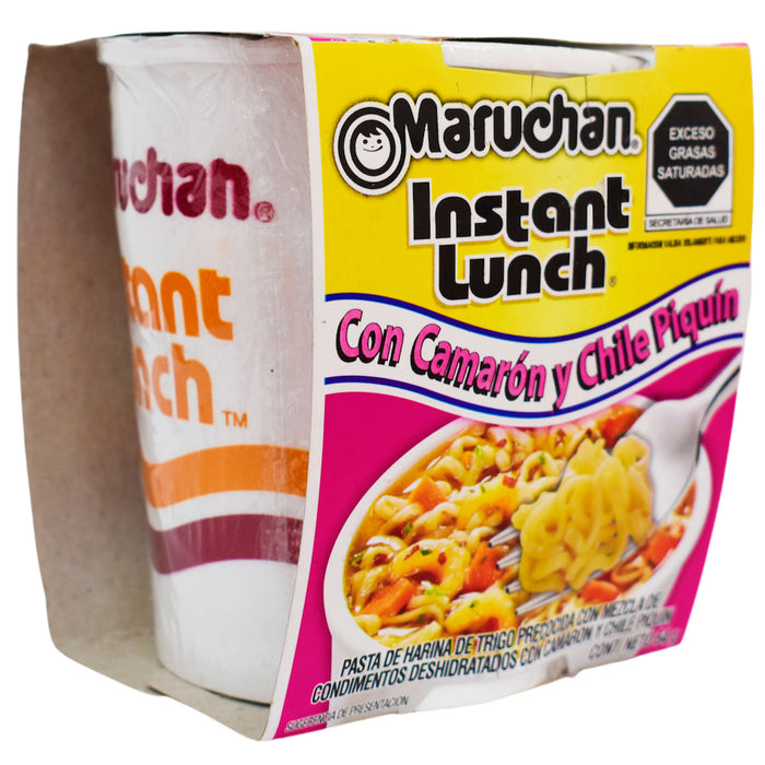 Maruchan Vaso Con Camaron Y Chile Piquín X 64G