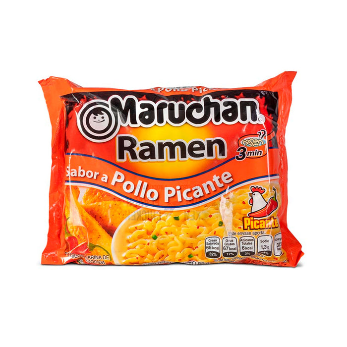 Maruchan Ramen Sabor Pollo Picante Bolsa X 85G