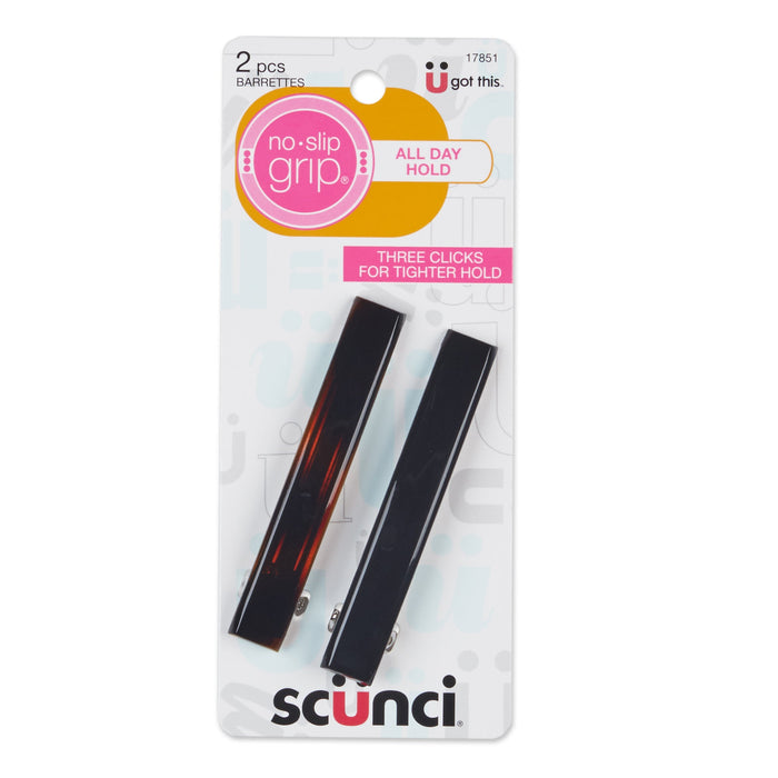 Set De Pasadores De Agarre Para Pelo Scunci X 2 Piezas