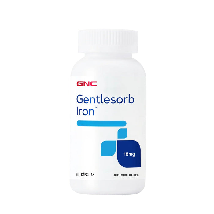 Gnc Gentlesorb Iron Hierro 18Mg X 90 Cápsulas