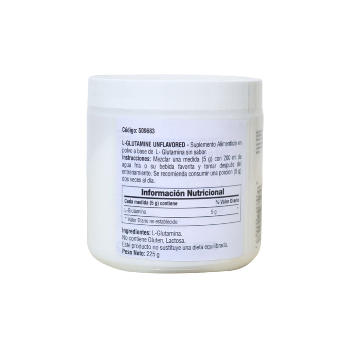 Suplemento Gnc Pro L-Glutamina 5000Mg Sin Sabor X 225G