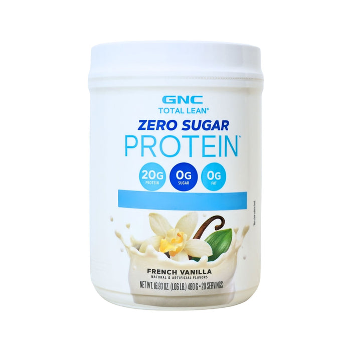 Proteínas Gnc Total Lean Zero Sugar Vainilla Francesa X 480G