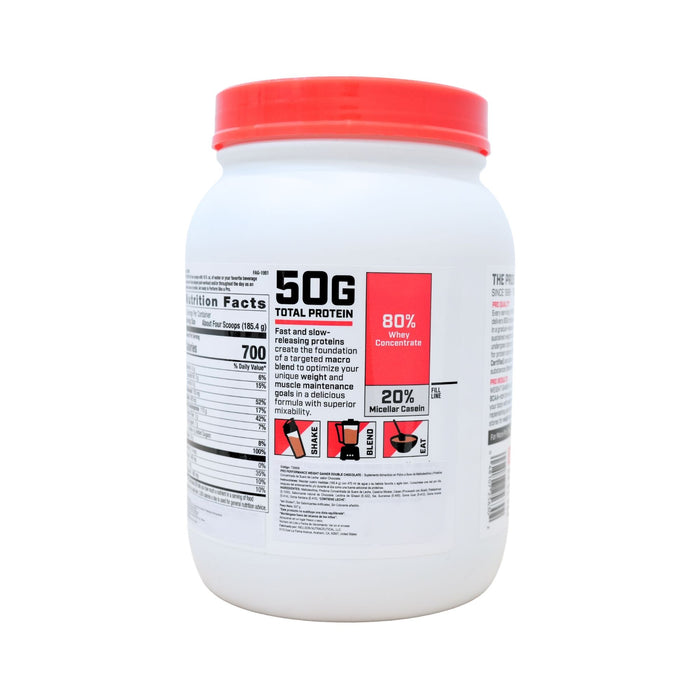 Proteína Gnc Weight Gainer Double Chocolate X 927G