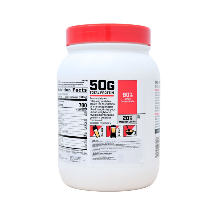 Proteína Gnc Weight Gainer Vainilla Ice Cream  X 922.5G