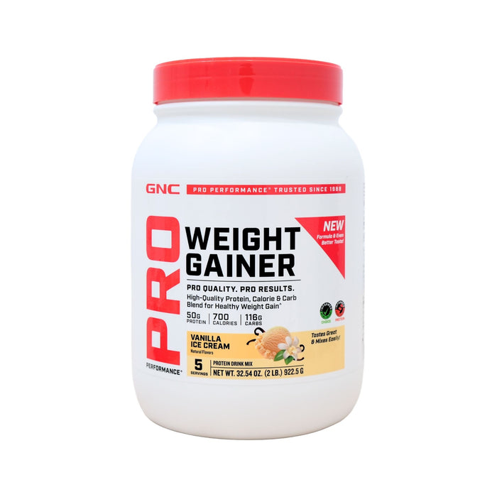 Proteína Gnc Weight Gainer Vainilla Ice Cream  X 922.5G