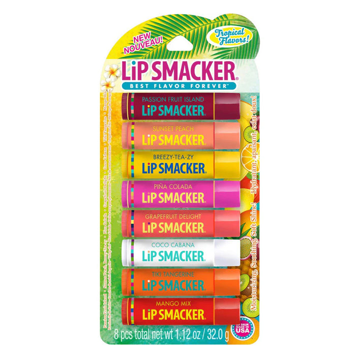 Bálsamo Labial Lip Smacker Tropical Flavors X 32G