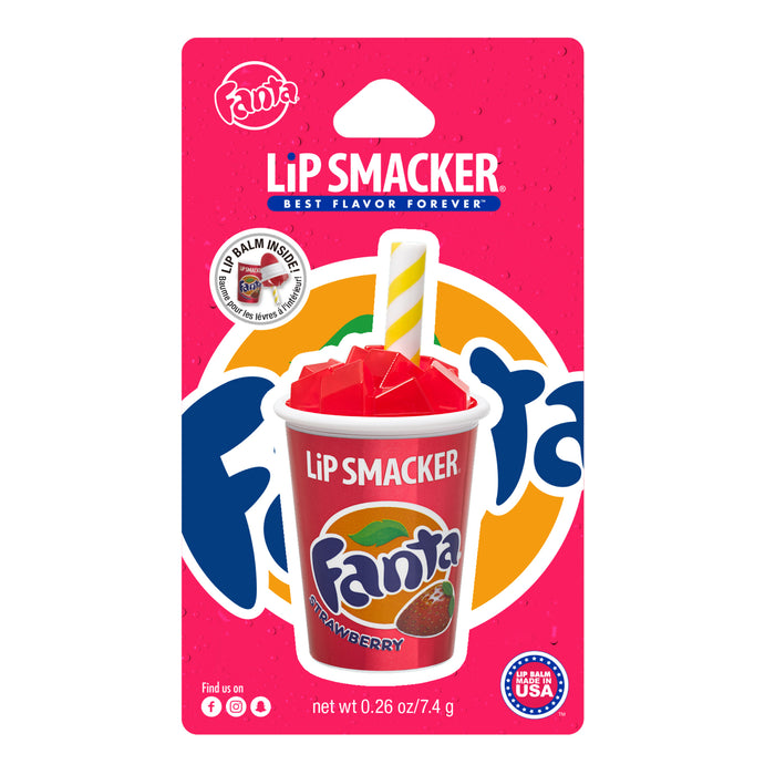 Lip Smacker Balsamo Labial Cup Fanta Strawberry