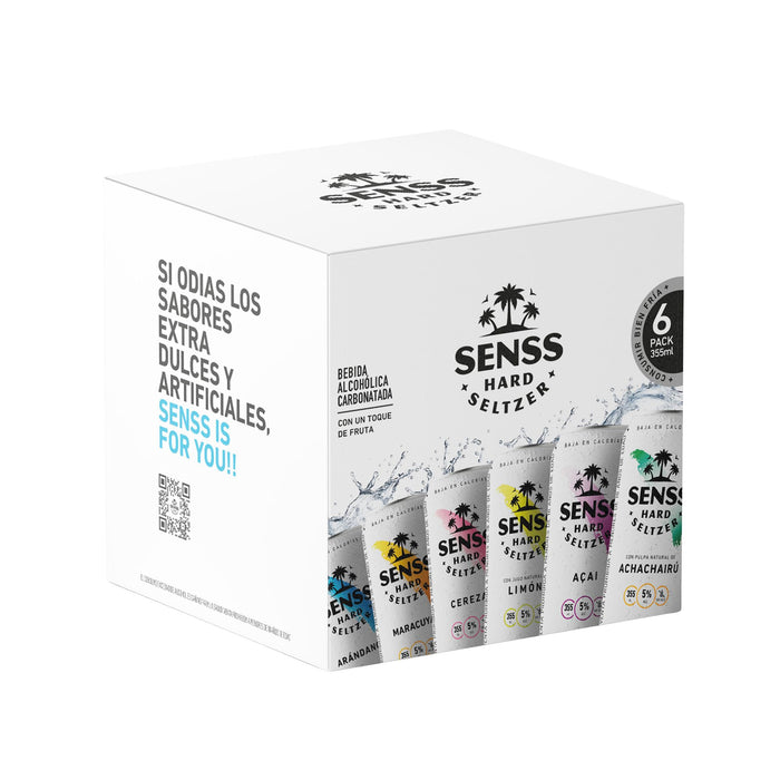 Six Pack Senss Hard Seltzer Lata 6 X 355Ml