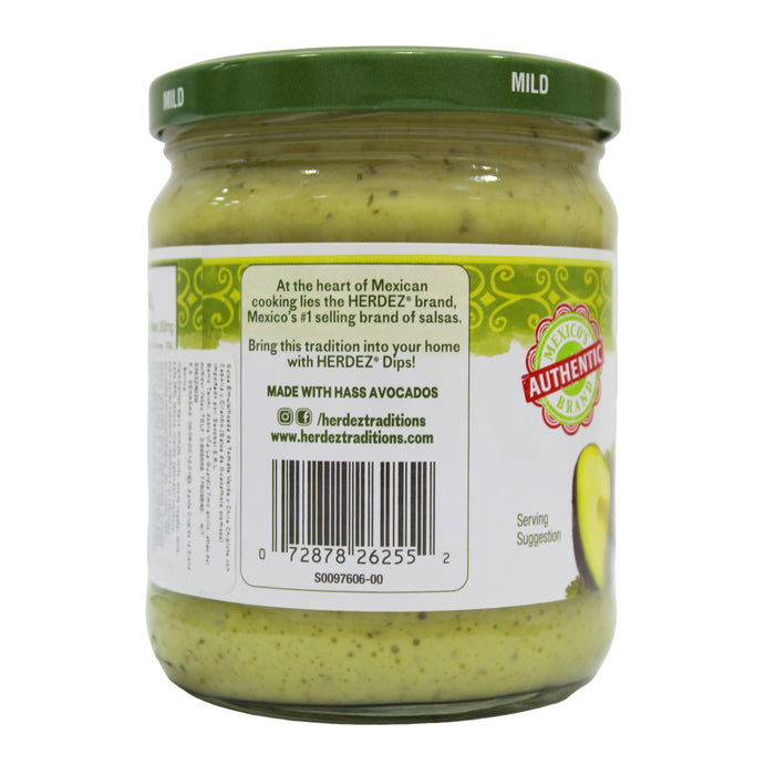 Salsa De Aguacate Herdez Avocado Dip Suave X 425G