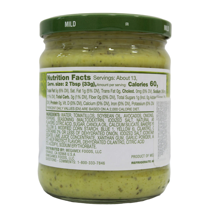 Salsa De Aguacate Herdez Avocado Dip Suave X 425G