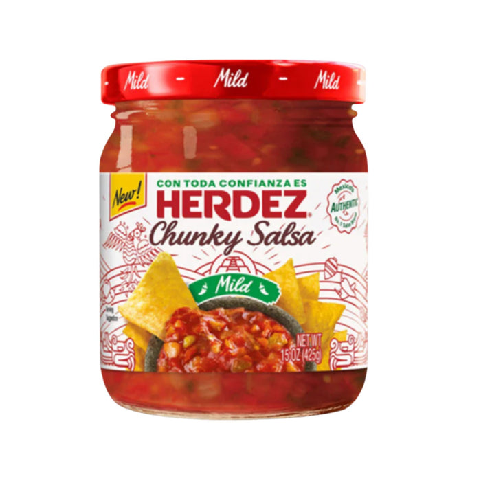 Herdez Chunky Salsa Mild Frasco X 425G