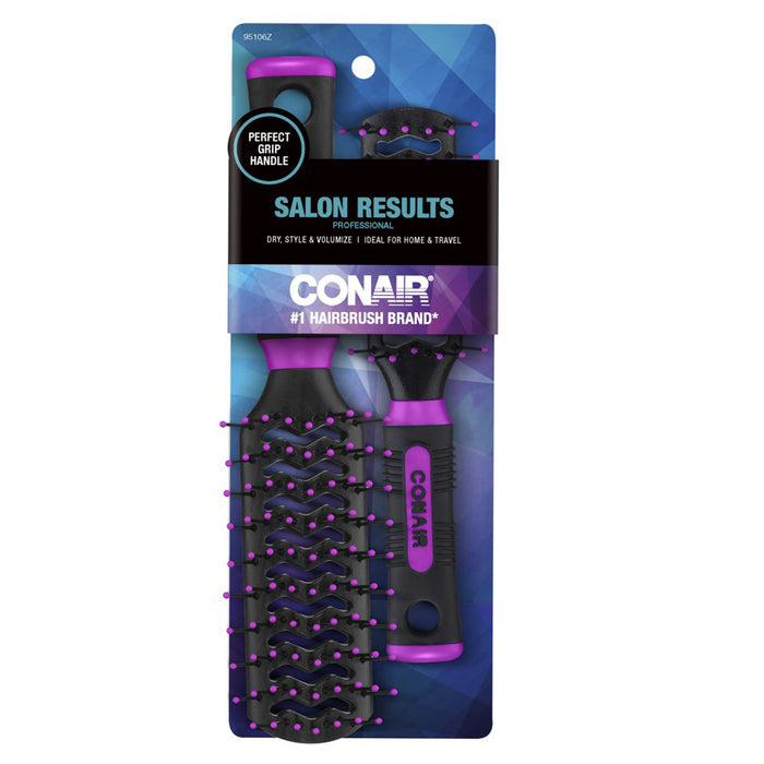 Cepillo Para Cabello Ventilado Conair Vent Brushes X 2 Unidades