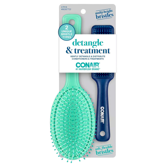 Set De Cepillos Para Cabello Conair Color Pops X 2 Piezas