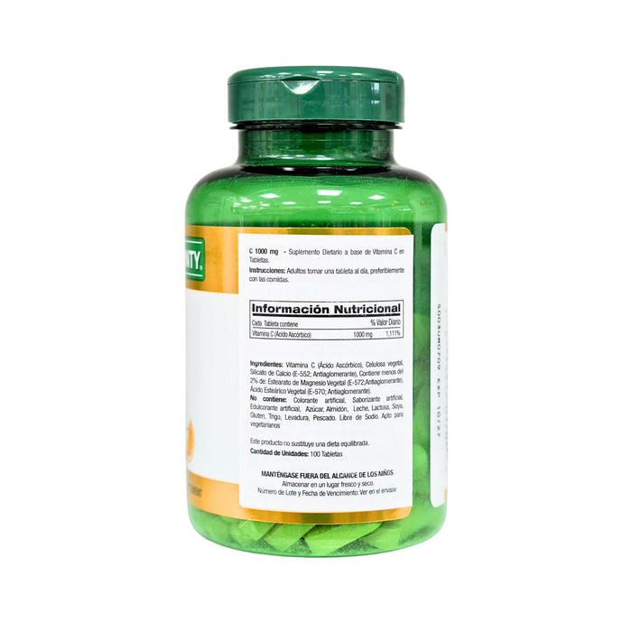 Vitamina C 1000Mg Natures Bounty X 100 Tabletas