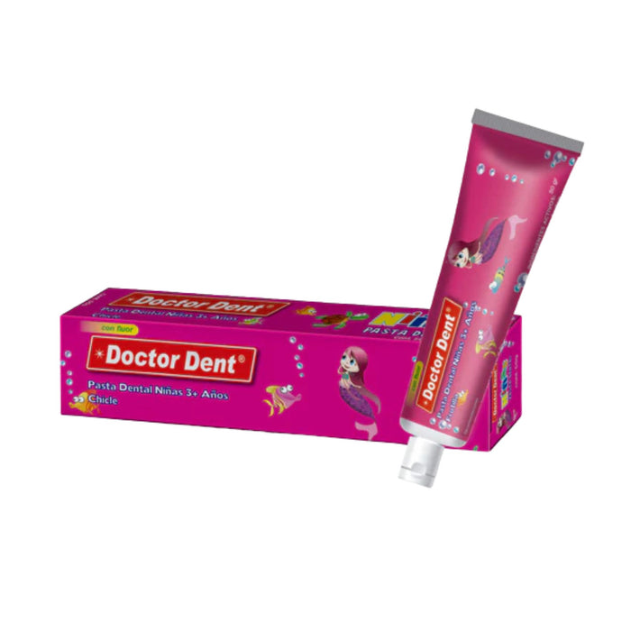 Dr Dent Kids Pasta 3 Anhos En Adelante Sirenita X 50G