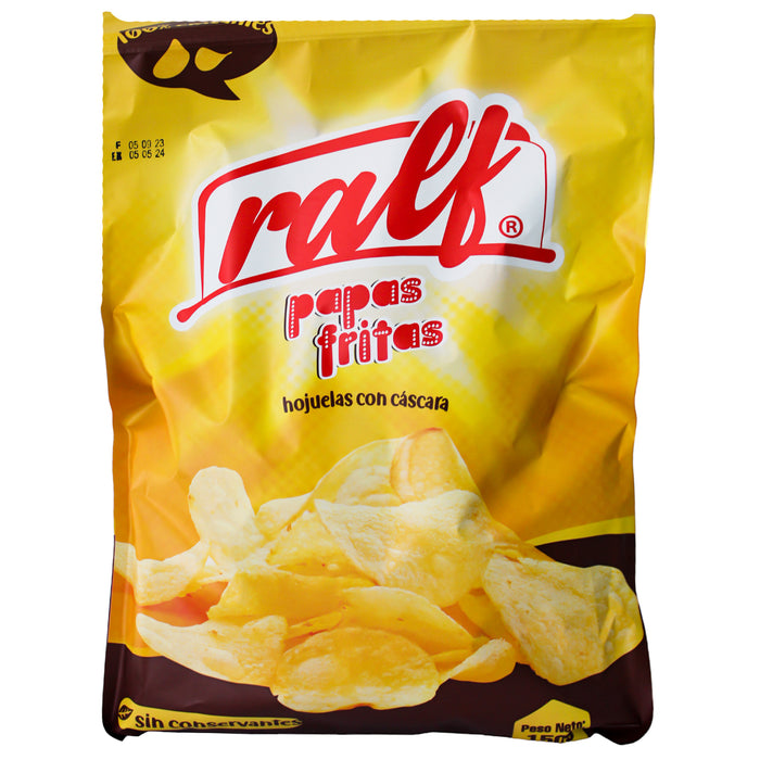 Ralf Papas Fritas Ojuelas Con Cascara X 150G